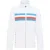 Dreimaster functionele jas bridgeport Heren wit retro blauw