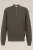 WE Fashion – Heren Regular fit gebreide polo met structuur – Regular fit – Donkergroen – Katoen –