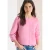 Cecil Dames Sweater met 3/4 mouwen en trekkoord in Roze