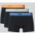 MCNEAL Regular fit boxer met logostitching in een set van 3 stuks