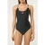 FILA Antona Heritage Tape Scoop Back Swimsuit Black
