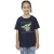 Star Wars Meisjes The Mandalorian Grogu Luistert Niet Katoenen T-Shirt (Marineblauw)