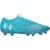 Under Armour Magnetico Elite 5 voetbalschoenen voor heren, voor harde ondergrond (Blauw/Wit)