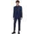 Boss Heren Pado 30 Poloshirt met lange mouwen (Marine)