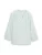 TOM TAILOR Blouse  mintgroen / wit