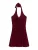 Bershka Zomerjurk  bourgogne