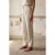 Hoge Taille Rechte Crepe Broeken