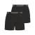 Lyle & Scott Boxershorts voor heren met geweven Usher-logo (set van 2) (Zwart)