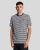 Lyle & Scott linnenmix Bretonse streep T-shirt – wit/marineblauw