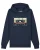 Watapparel Sweatshirt ‘Retro Kassette’  navy / groen / oranje