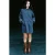 Nudie Jeans Maj Western Denim Dress Blue