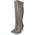 Michael Kors Jamie suède stretchlaarzen in taupe.