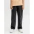 JACK & JONES JUNIOR wide leg casual broek grijs