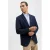JACK & JONES PREMIUM colbert met textuur donkerblauw
