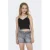 KIDS ONLY GIRL crop top KOGHONEY zwart