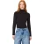 Scotch & Soda Mock Neck Top Black Night