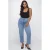 Fox Factor RIO Ruby Blue high waist cropped jeans light blue denim