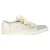 Lanvin Sneakers met Slangenhuid-effect en Cap Toe in Witte Leer