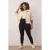 Trendyol Curve Dames Zwart Effen Skinny Hoge taille Grote maten Jeans