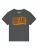 Watapparel Shirt ‘Dream’  donkergrijs / donkeroranje