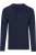 TRIGEMA Longsleeve donkerblauw, Effen