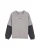 WE Fashion Sweatshirt  grijs / zwart