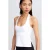 Halternekkleding Met Uitsnijding Slim Fit Blouse