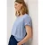 Blouseshirt in effen kleur