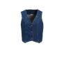 JDY gilet blauw
