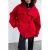 Mango wollen wintermantel – rood