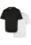 Urban Classics Shirt  zwart / wit