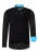 Shirt with vest and tie set of 3