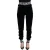 Dolce & Gabbana Zwarte DG Logo Fluwelen Broek
