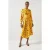 LK Bennett Henrietta Flower Midi Dress Yellow