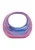 KRZY Clutch  donkerblauw / pink