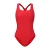Slazenger Dames Vierkante Hals Badpak (Rood)