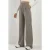 Hoge Taille Elastische Crepe Palazzo Broek
