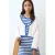 Mango Kids gebreid vest ecru