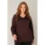 Base Level Curvy longsleeve donkerbruin