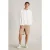 White Stuff Flamingo Chino Short Natural Print