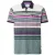 Babista regular gestreepte polo CLAVALLO multi