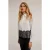 Motivi Keyhole Shirt With Lace Band White