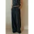 MANGO TEEN wide leg pantalon met krijtstreep – grijs