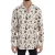 Dolce & Gabbana Witte Zijde JAZZ Motief Print Shirt