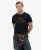 Heritage Brand T-shirt met Relaxte Pasvorm Blauw