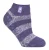 Heat Holders – Laag uitgesneden enkelsokken voor dames – Mulberry Paars / Wit (Valencia)
