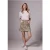 Street One Studio Dames Fluwelen paperbag rok in Bruin