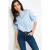 LOLALIZA gestreepte blouse blauw