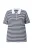 Ulla Popken Shirt  zwart / wit