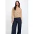 Morgan gebreide vest – camel